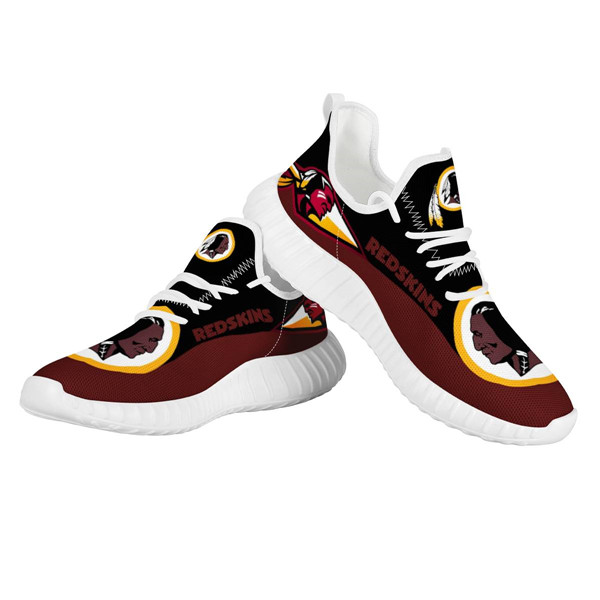 Women's Washington Redskins Mesh Knit Sneakers/Shoes 001